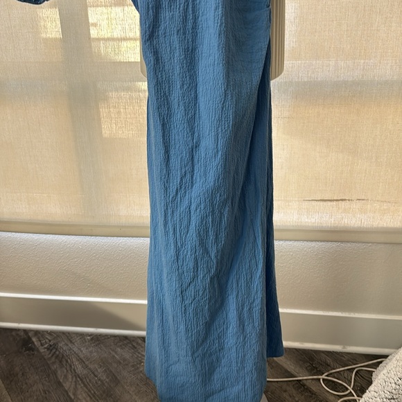 ASOS Design EUC Seersucker Wrap Like Upper Part  With Cut Detail - Picture 11 of 17